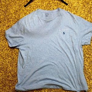 XXL BABY BLUE POLO SHIRT